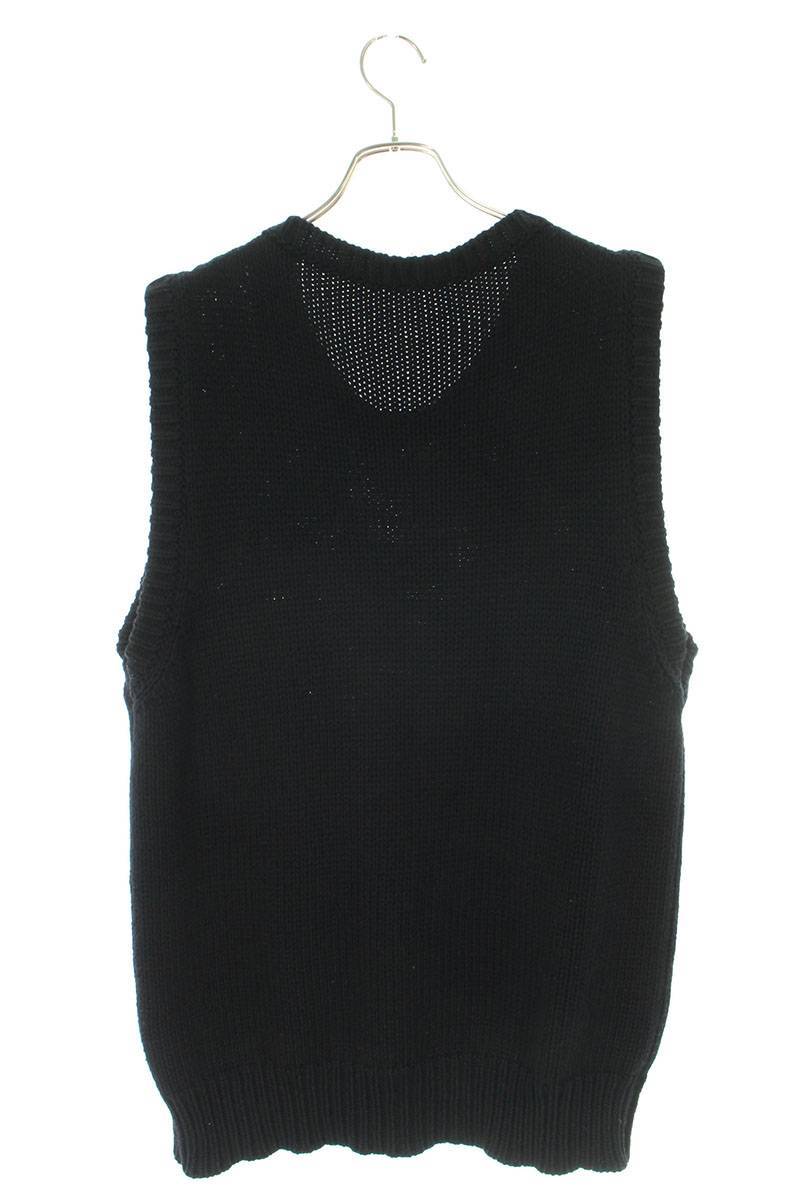 ラフシモンズ RAF SIMONS 15AW Patterned Wool Blend Vest サイズ:M