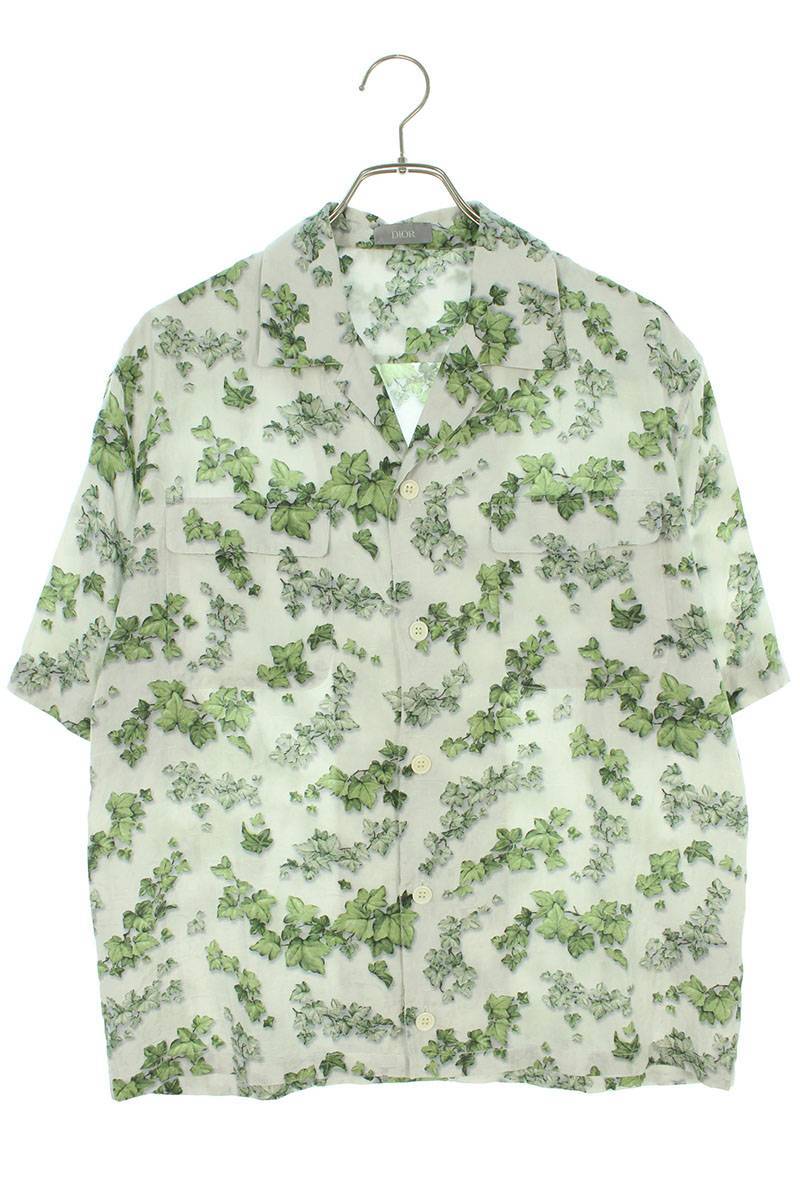 ランキング第1位 ディオール DIOR 21SS 183C506A5133 サイズ:37 オブリーク柄リーフオープンカラー半袖シャツ 中古 OM10 半袖シャツ ランキング第1位 ディオール DIOR 21SS 183C506A5133 サイズ:37 オブリーク柄リーフオープンカラー半袖シャツ 中古 OM10 半袖シャツ