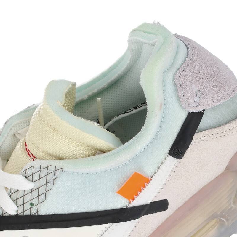 ナイキ オフホワイト NIKE OFF-WHITE AIR MAX 90 AA7293-100 サイズ:27.5cm エアマックス90スニーカー 中古 SB01_画像5