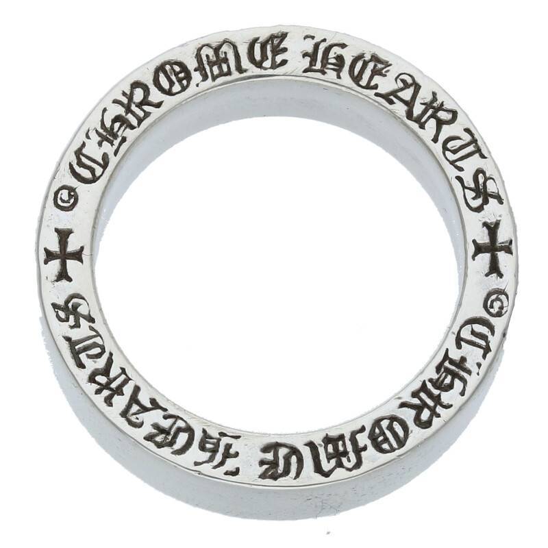 クロムハーツ Chrome Hearts 6mm SPACER PLN/スペーサープレーン サイズ:14号 シルバーリング 中古 NO05