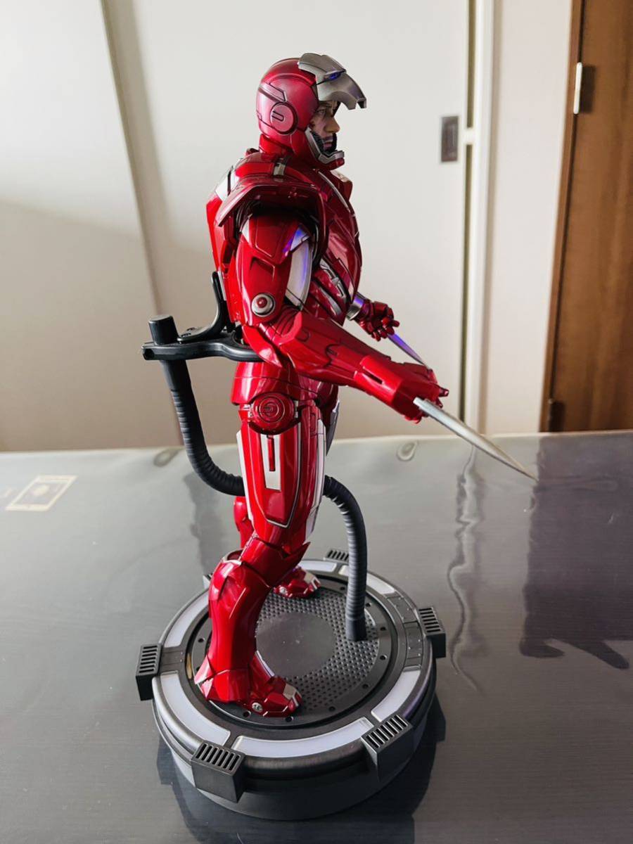  Movie * master-piece [ Ironman 3] 1|6 scale figure Ironman * Mark 33( silver * centimeter .li on ... attaching 
