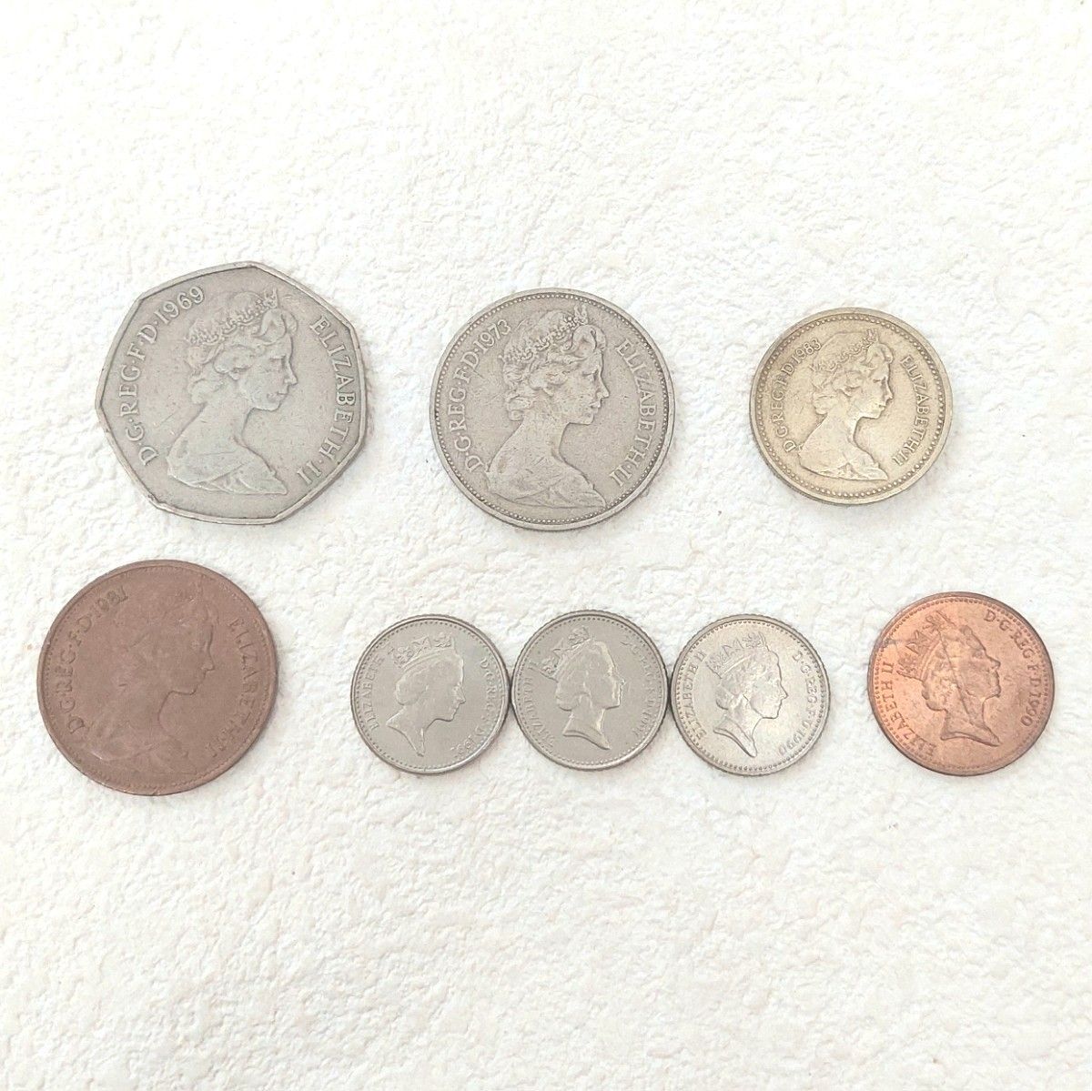 【非現行】イギリス　旧貨幣　旧硬貨