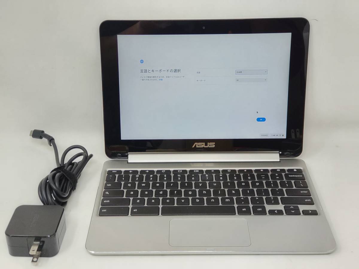 売れ筋新商品 ASUS Chromebook タッチパネル Androidアプリ対応 1 in 2