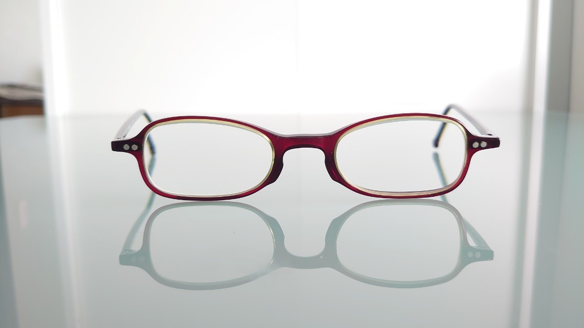 セル、プラスチックフレーム l.a Eyeworks GOBY 203 made in italy