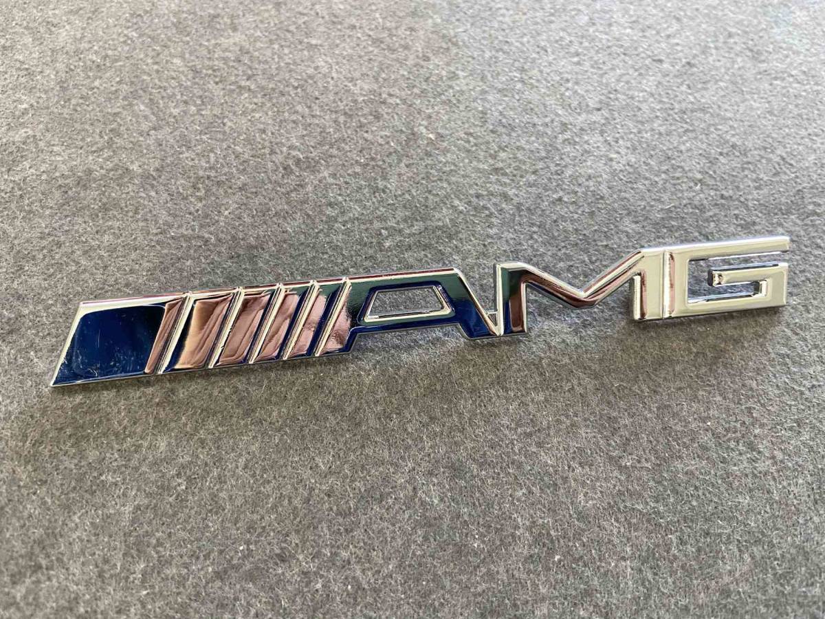 メルセデス・ベンツ BENZ AMG グリルバッジ フロント ロゴバッジ エンブレム シルバー グリルバッチ アクセサリー 金属製 マーカー 07番の画像2