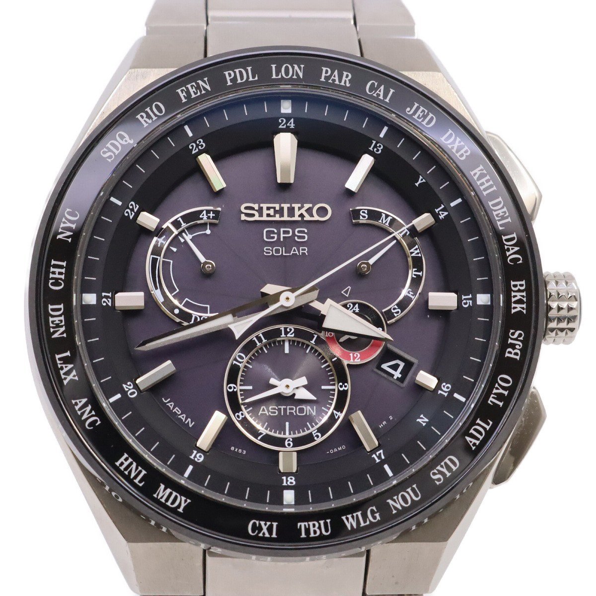 SEIKO セイコー アストロン エグゼクティブライン GPS衛星電波ソーラー メンズ 腕時計 黒文字盤 SBXB123 / 8X53-0AV0-2【いおき質店】