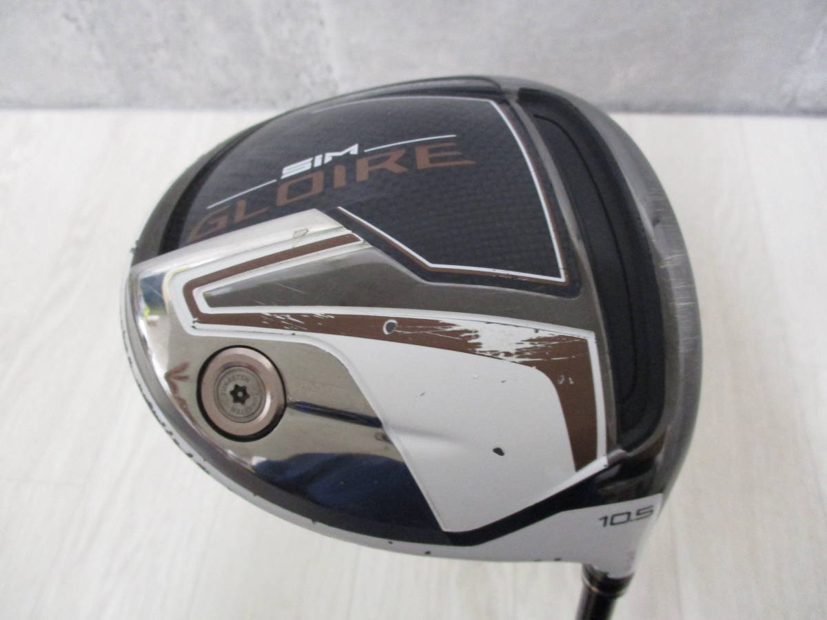 訳有 テーラーメイド SIM GLOIRE ドライバー 10.5° メーカー純正 AIR