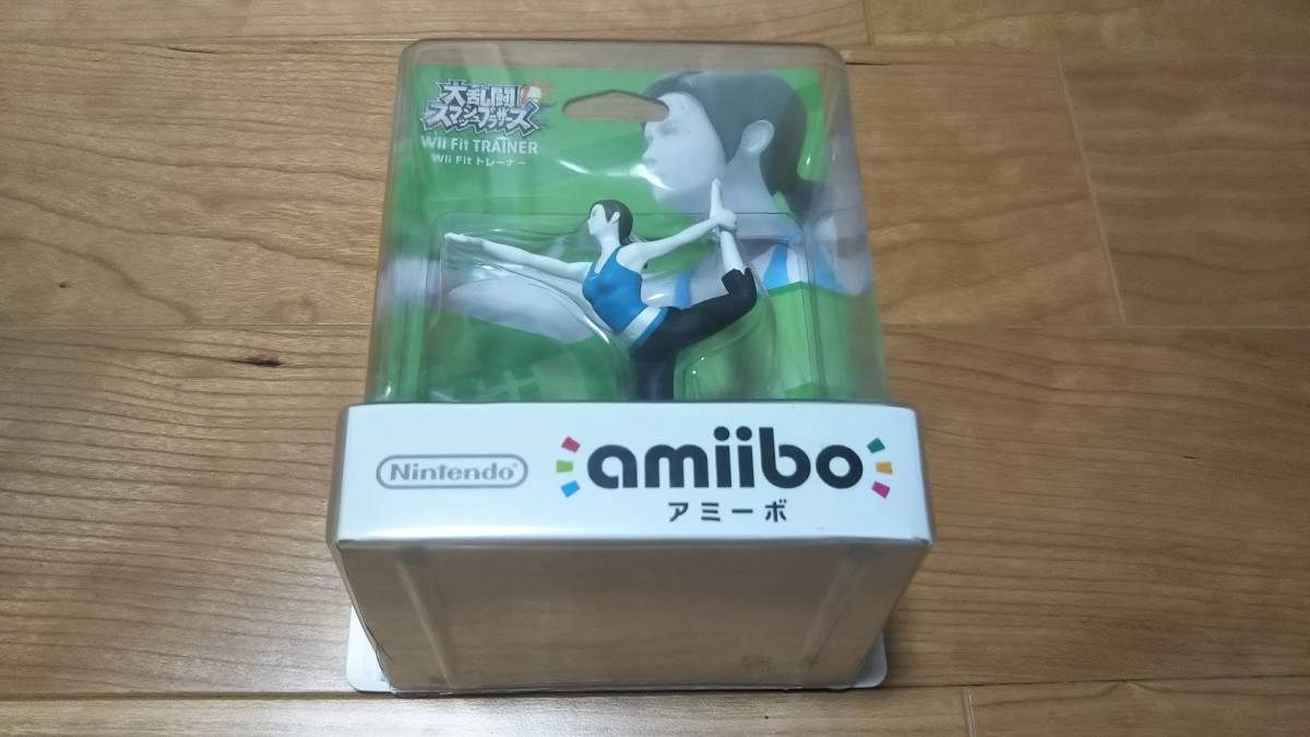 amiibo『Wii Fitトレーナー(大乱闘スマッシュブラザーズ)』底面開封_画像2
