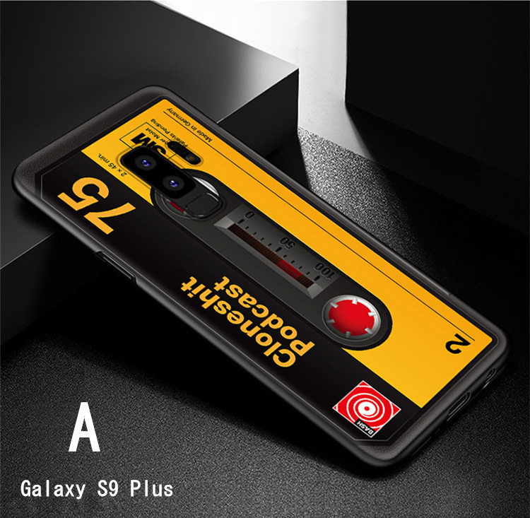 Galaxy S9 Plus ケース ギャラクシー S9 プラスケース SC-03K SCV39 docomo au サンスム スマホケース 背面カバー　テープデザイン_画像7