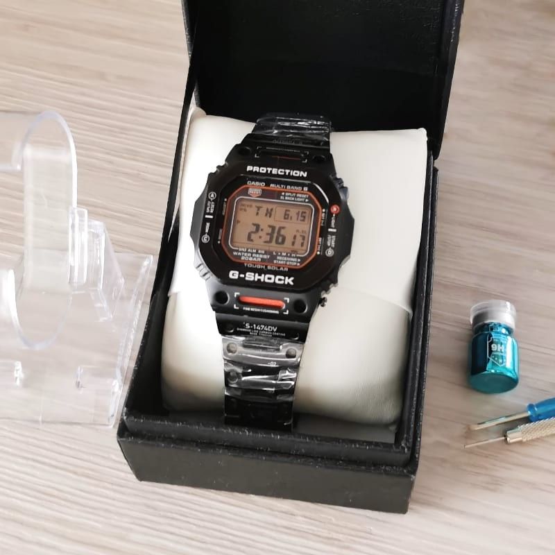 G-SHOCK GW-M5610 フルメタル カスタム GMW-B5000TVA MOD|Yahoo G-SHOCK GW-M5610 フルメタル カスタム GMW-B5000TVA MOD|Yahoo