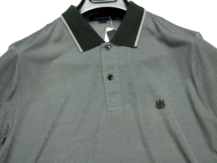 新品・盛夏】定価3.0万アクアスキュータム Aquascutum《高級シルク