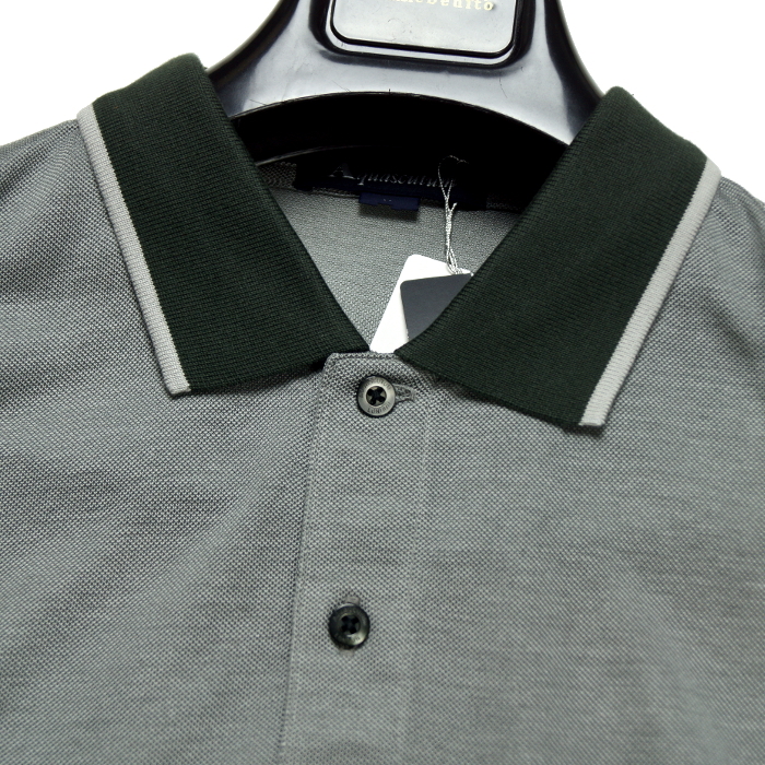 新品・盛夏】定価3.0万アクアスキュータム Aquascutum《高級シルク