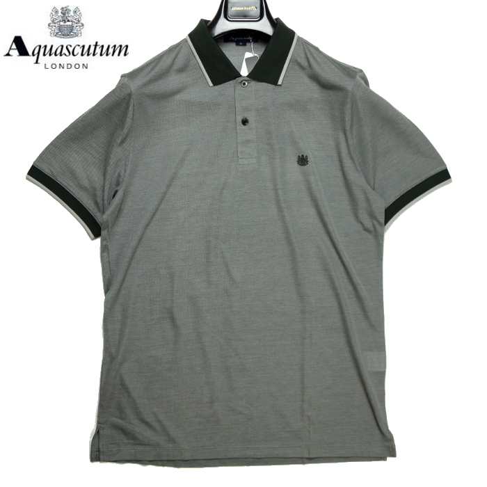 新品・盛夏】定価3.0万アクアスキュータム Aquascutum《高級シルク