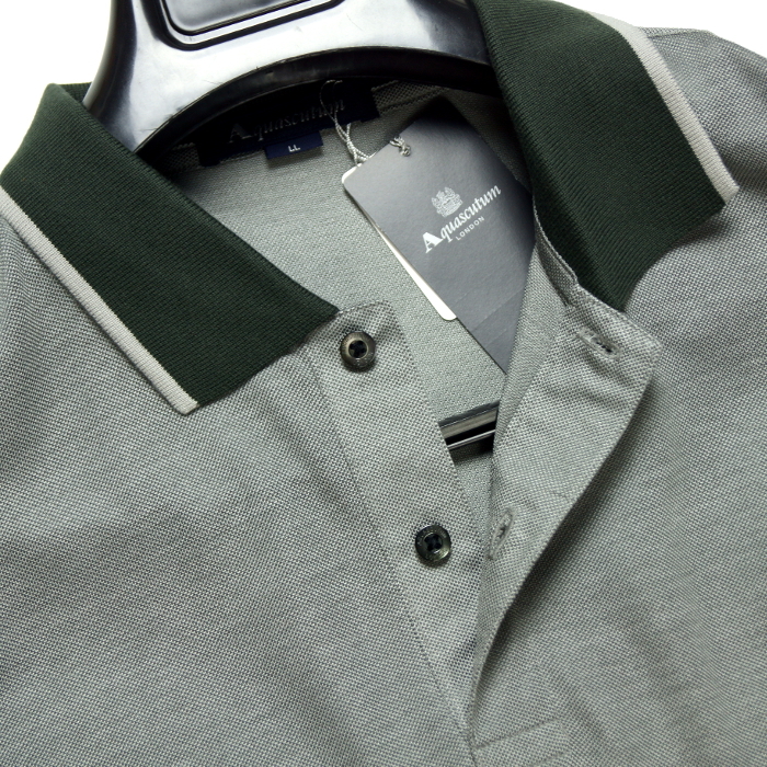 新品・盛夏】定価3.0万アクアスキュータム Aquascutum《高級シルク