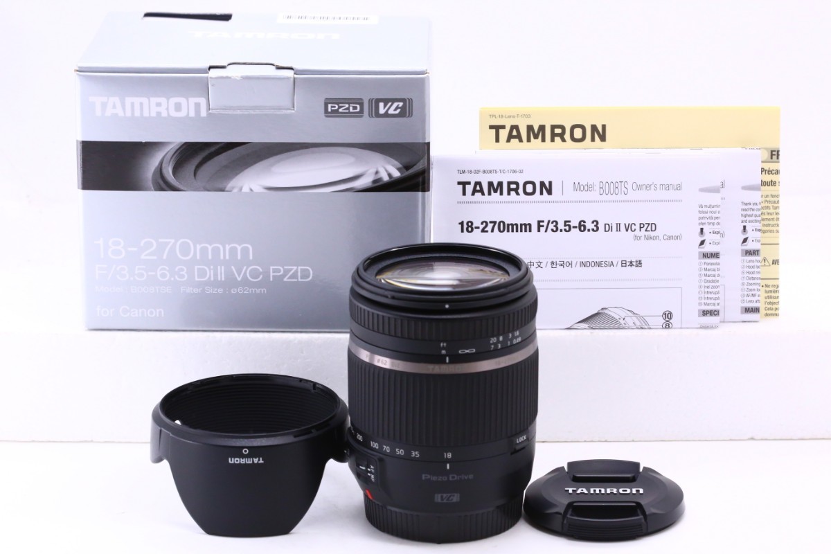 信頼】 VC II Di F3.5-6.3 18-270mm TAMRON タムロン 【特上】 PZD