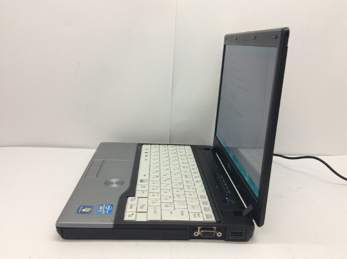 ジャンク/ FUJITSU FMVNP8AE LIFEBOOK P772/G Intel Core i5-3340M メモリ4.1GB ストレージ無し 【G08997】_画像3