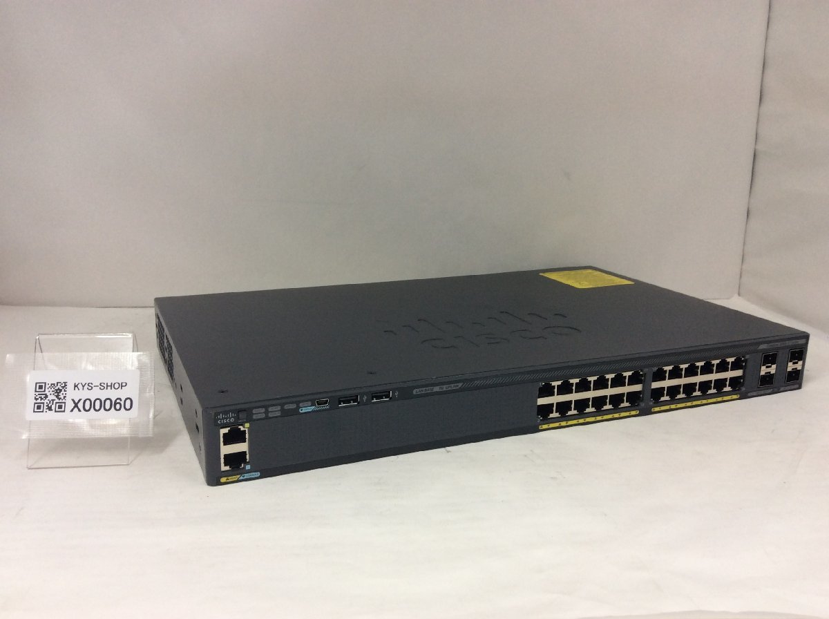 大人気新品 2960-X Catalyst CISCO/シスコ 初期化済み シリーズ 15.2(7