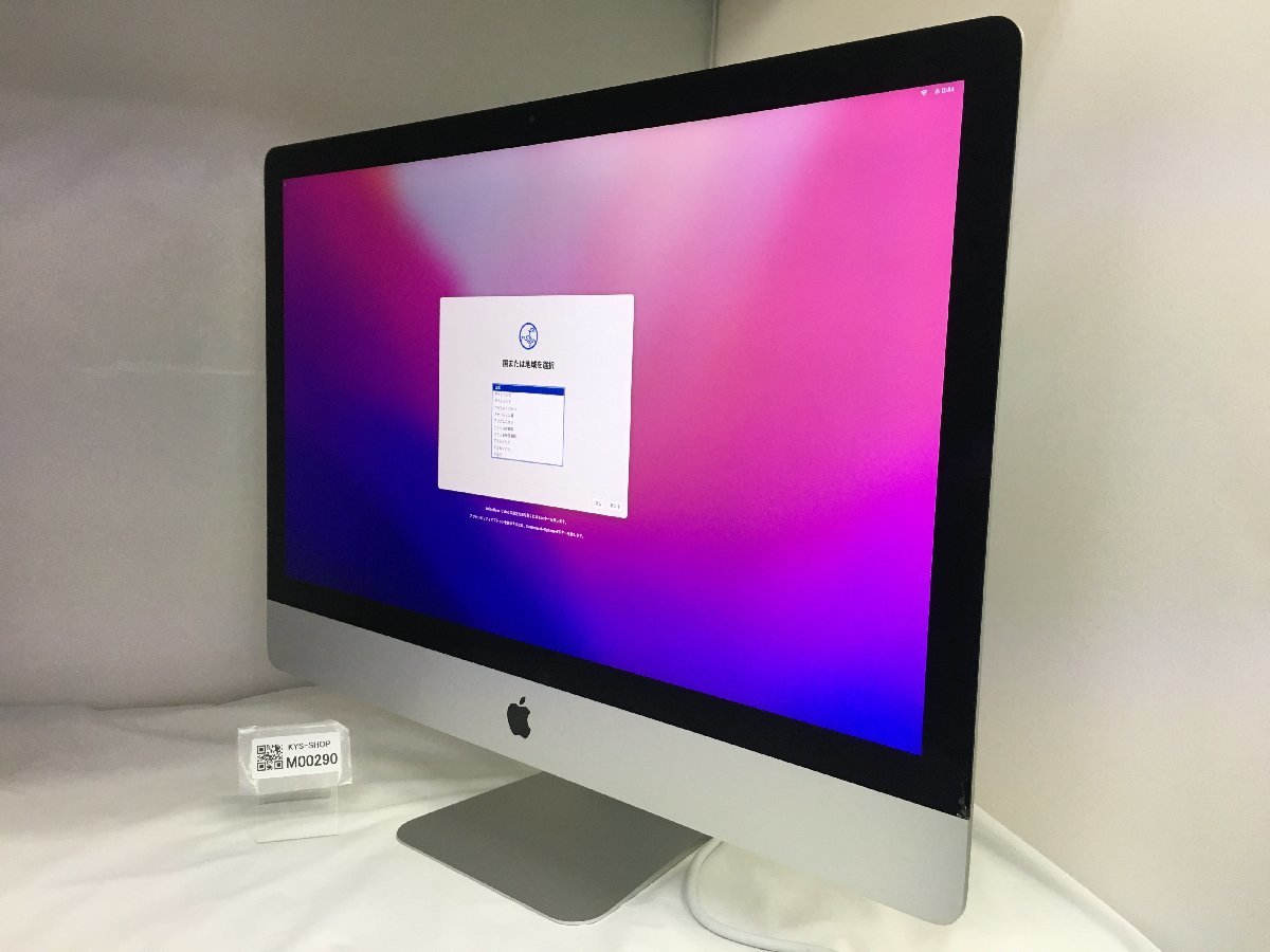 △1円スタート/Apple iMac Retina 5K 27-inch Late 2015 A1419 EMC2834