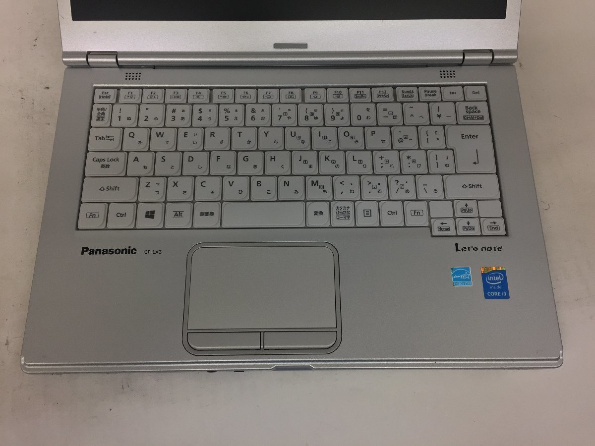 ジャンク/ Panasonic CF-LX3RDKCS Intel Core i3-4010U メモリ4.1GB HDD250.05GB 【G09293】_画像4