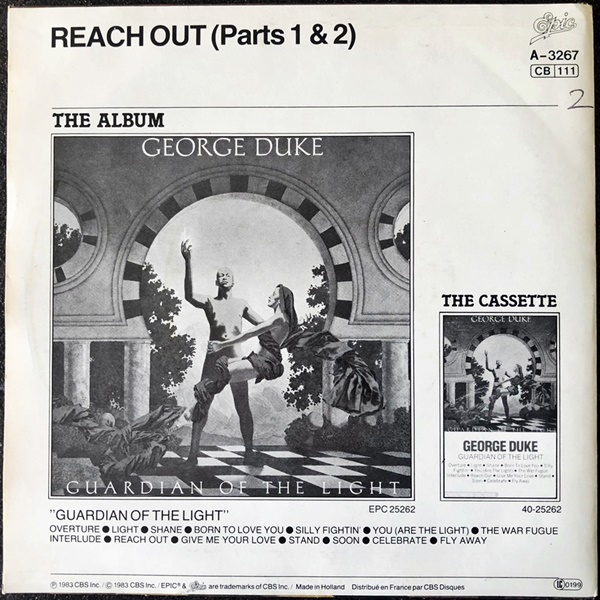 【Disco & Soul 7inch】George Duke / Reach Out_画像2