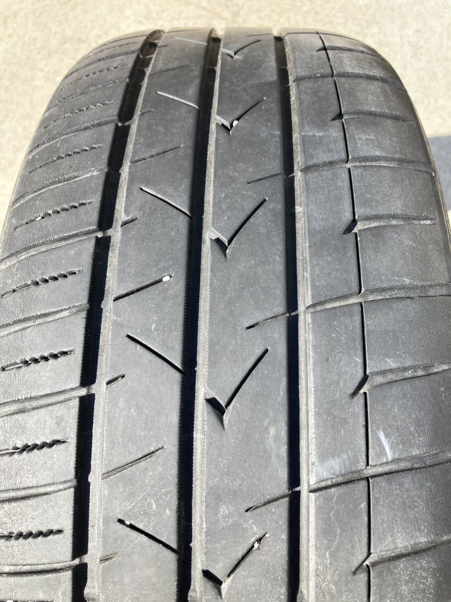 modelista モデリスタ アルミホイール ノア ヴォクシー 80系 7J PCD114.3 +52 5H TOYOタイヤ トランパス 215/45R18 2018年29週 溝4㎜ 傷有_画像4