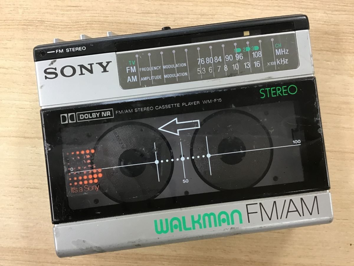 全品特価 - SONY WALKMAN WM-F15 ジャンク品 - 値引き セール:6917円