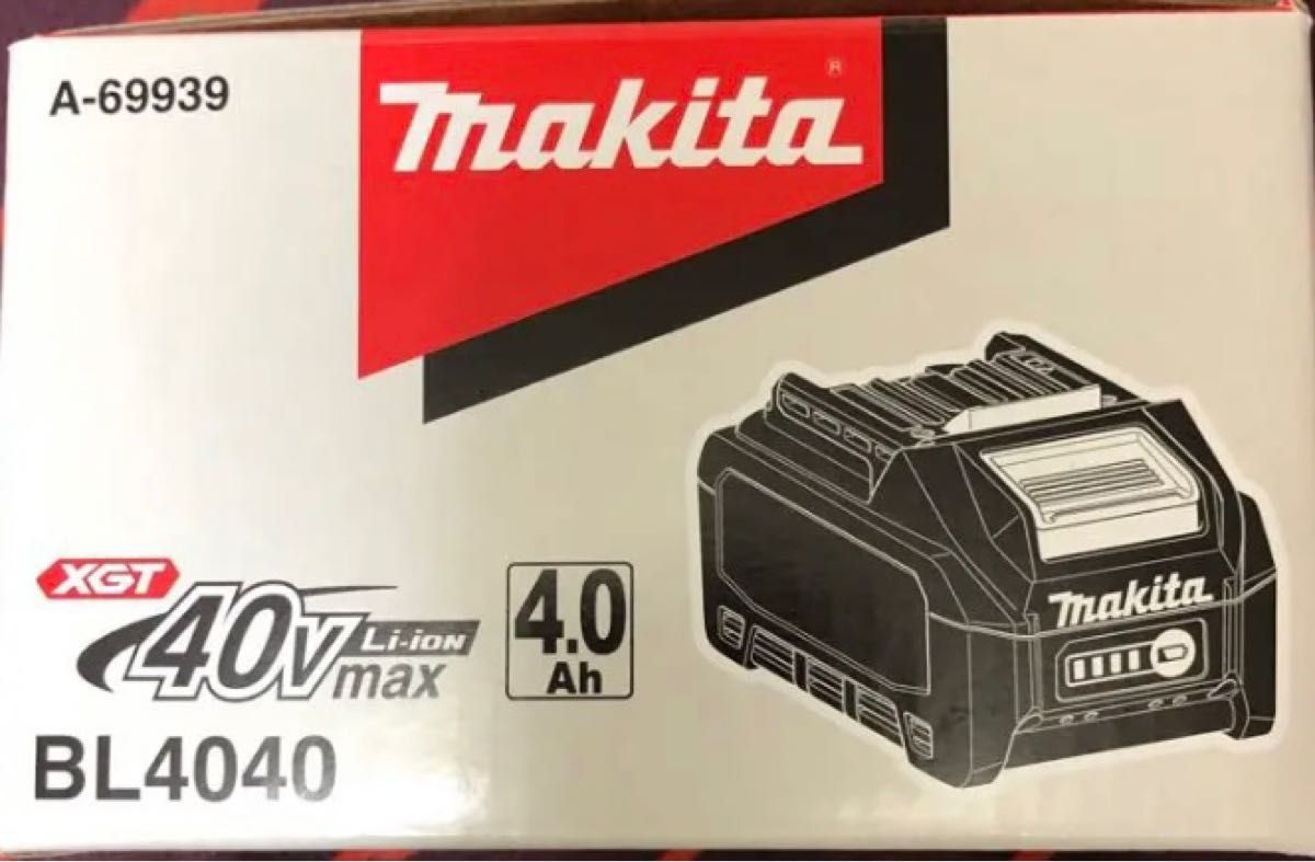 マキタバッテリーBL4040新品未使用になります ハイコウキへ変更します