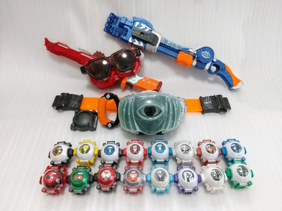 DXゴーストドライバー ガンガンハンド サングラスラッシャー アイコン 仮面ライダーゴースト 変身ベルト 大量セット