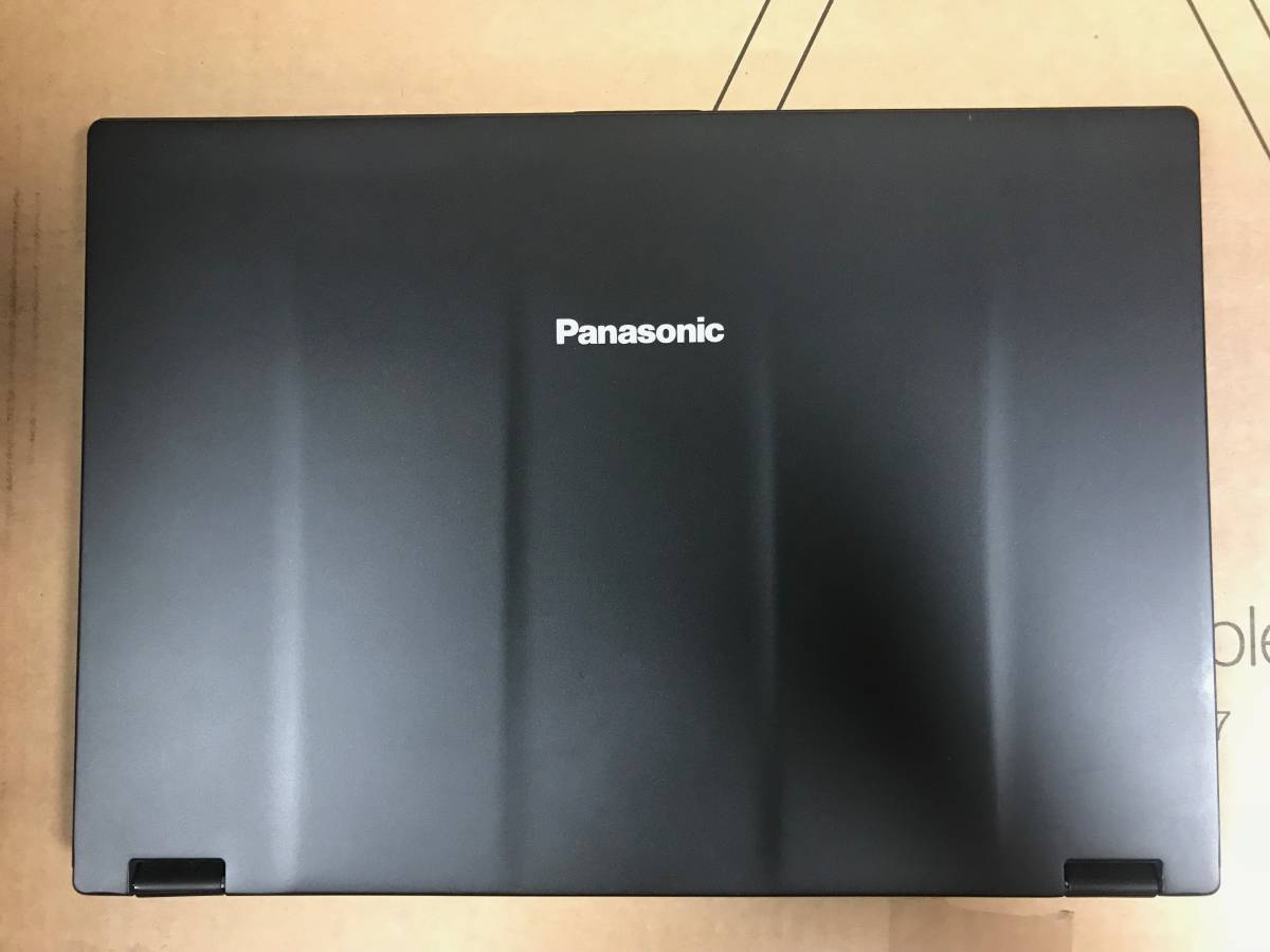 二手貨！松下Panasonic讓我們注意到包括CF-MX3KERBP高級版12.5英寸真皮包 <Br> 中古超美品！PanasonicパナソニックLet's noteレッツノートCF-MX3KERBPプレミアムエディション12.5インチ 純正本革ケース付き