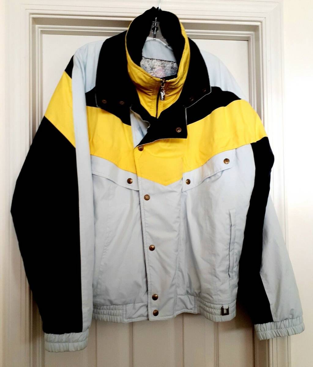 Prima Futurski Jacket Ski Snow Winter Coat Snowboard Men's Size L Vintage 海外 即決