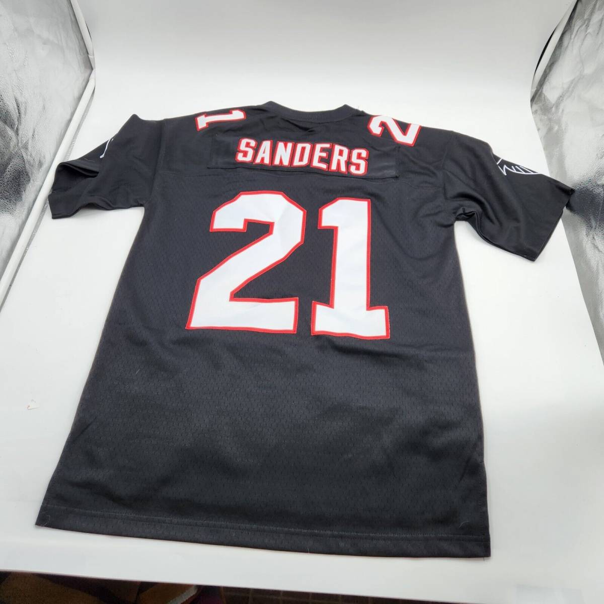 NFL Deion Sanders Youth L (Mitchell and Ness) (Official Throwback Jersey) 海外 即決