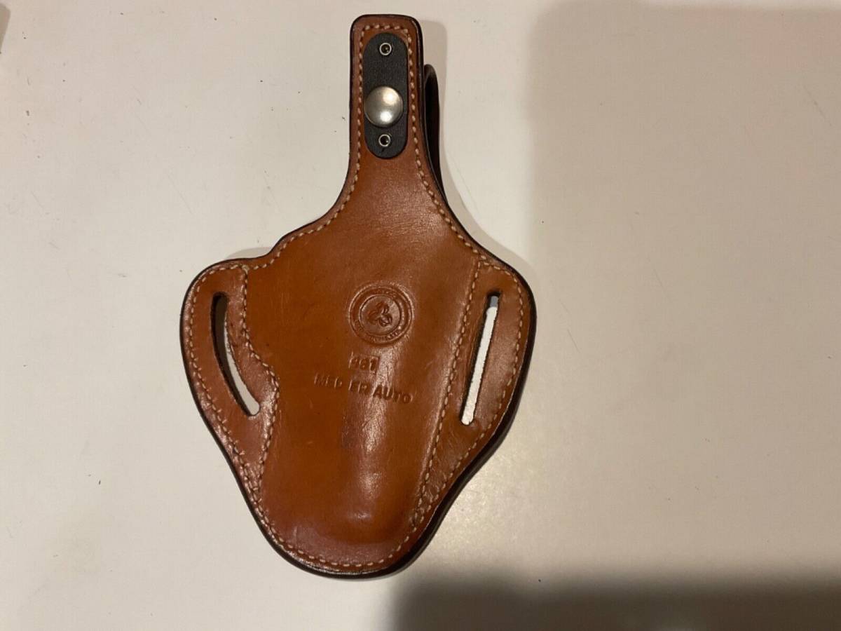 Galco International leather Holster 461 MED FR AUTO possible