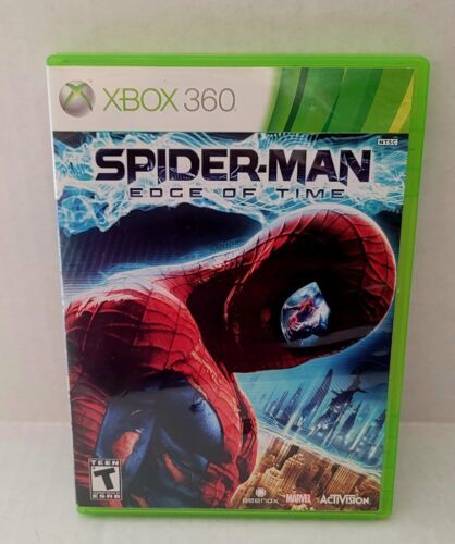 Spider-Man Edge of Time Xbox 360 No Manual -Tested- READ DESCRIP- FREE SHIPPING 海外 即決