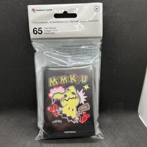 Pokmon Center Card Sleeve Mimikyu Scribbles 65 Sleeves Pokemon