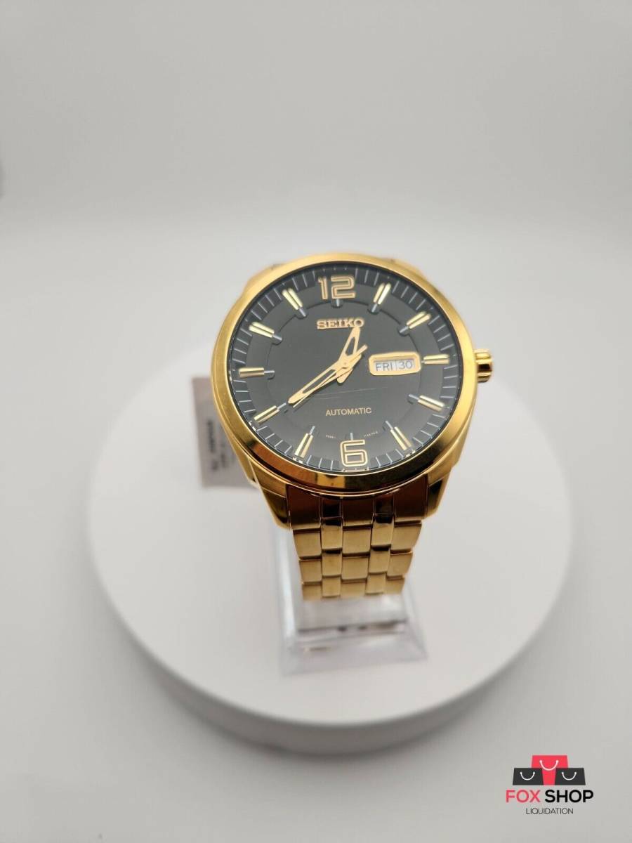 Seiko Men's Recraft Stainless Steel Automatic Skeleton Watch