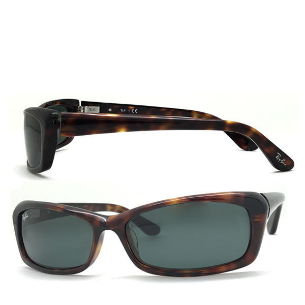 [ б/у ][ почти новый товар ]RAYBAN солнцезащитные очки бренд RayBan зеленый черный R-2163-106071