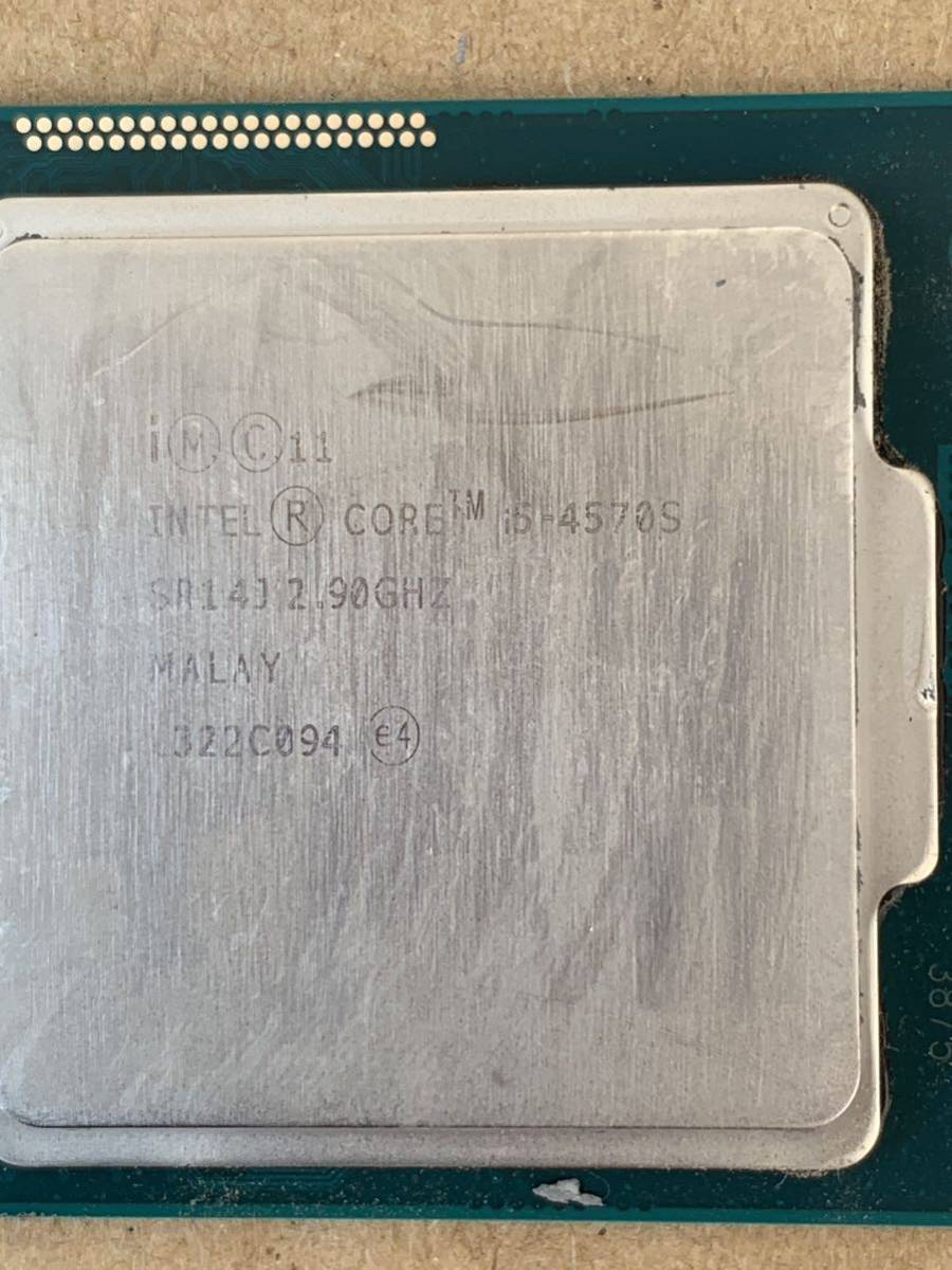 ☆INTEL CORE i7-8700/ i7-4770/ i5-7500/i5-6500/i5-4570S/i5-3470S 共7個 動作確認済_画像8