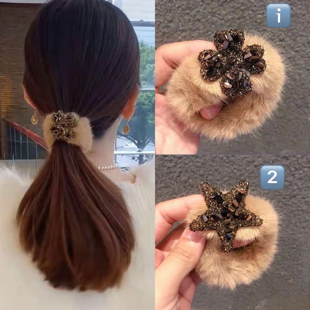 バレッタ シュシュ　ヘアアクセサリー　ヘアゴム　バレッタ　ヘアクリップ　ヘアピン