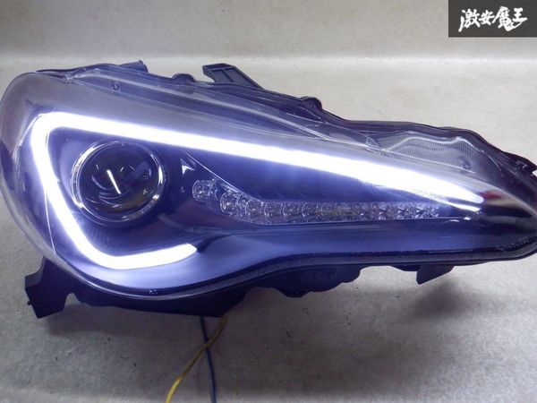 CRYSTAL EYE クリスタルアイ ZN6 86 ZC6 BRZ LED HID ヘッドライト ヘッドランプ ノーマルターン 右 右側 運転席側 LH-HU593 棚2L24_画像8