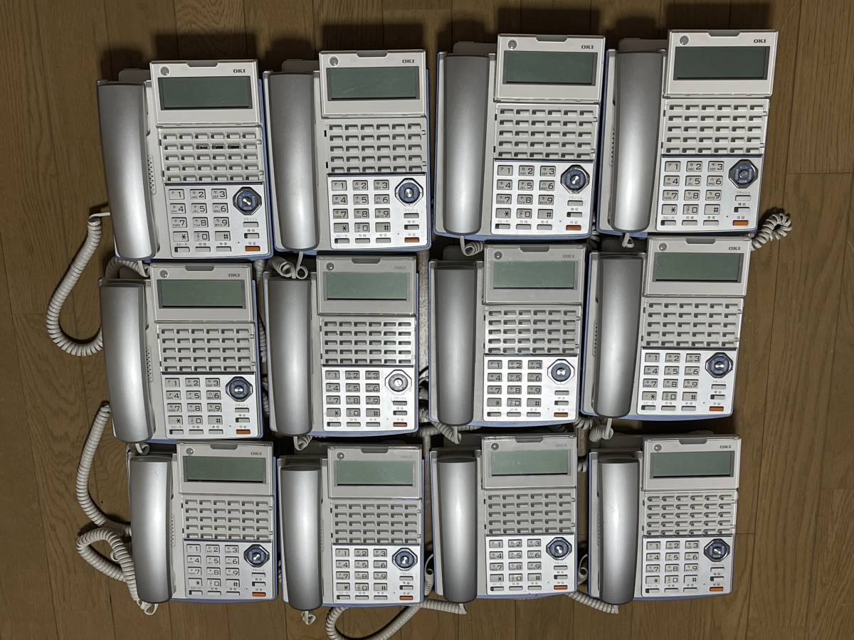 お気に入り OKI/沖電気 ビジネスフォン/30ボタン多機能電話機 12台