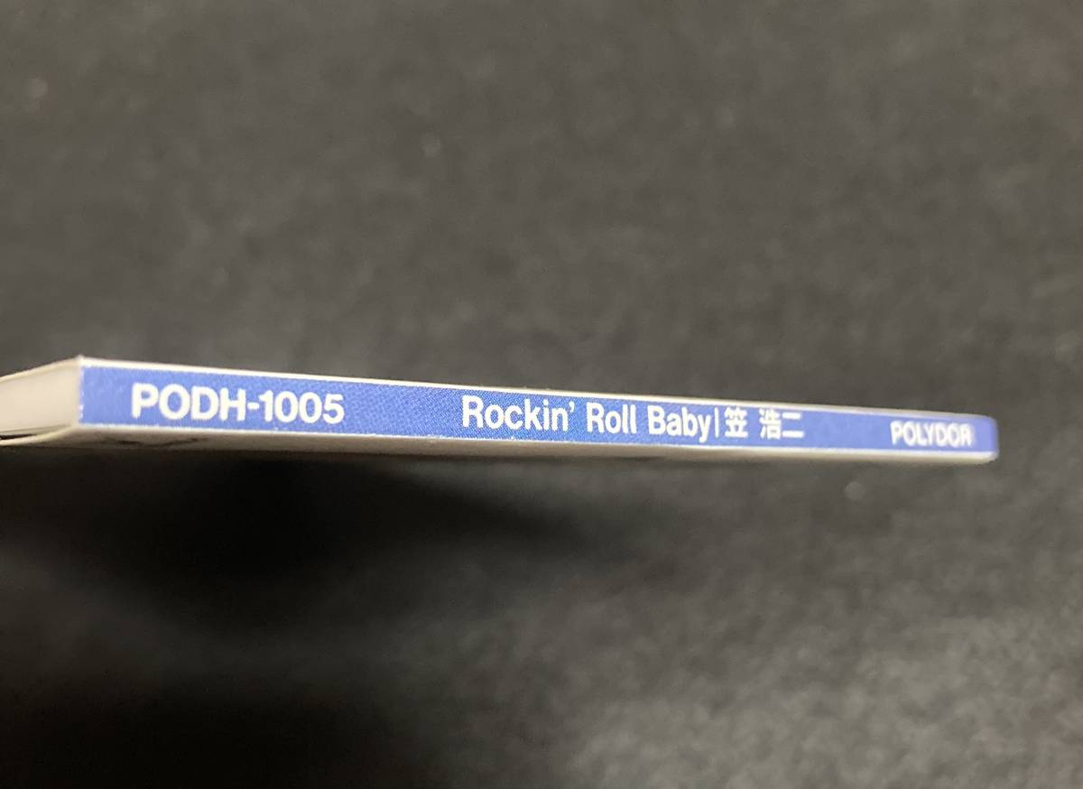 ※送料無料※ 笠浩二 8cm シングル『Rockin' Roll Baby』cw 純情夜 C-C-B CCB ココナッツボーイズ 廃盤 稀少品 渡辺英樹 関口誠人 田口智治_画像4