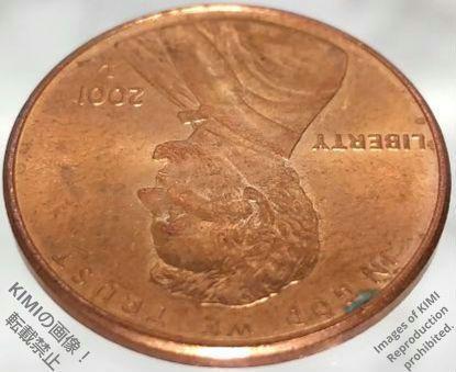 1セント硬貨 2001 D アメリカ リンカーン 1ペニー 貨幣芸術 #KIMIcoins #KIMIの商品 1 Cent Lincoln 1Penny United States coin 2001 D_画像8