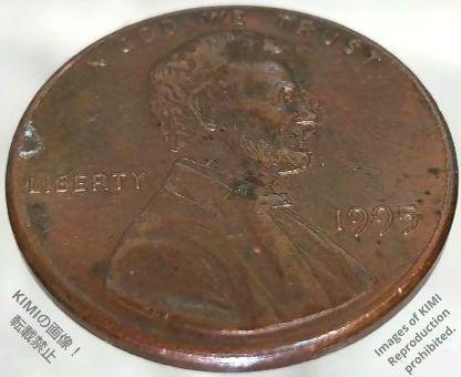 1セント硬貨 1995 アメリカ リンカーン 1ペニー 貨幣芸術 Coin #KIMIcoins #KIMIの商品 1 Cent Lincoln 1Penny United States coin 1995_画像7