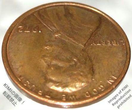 1セント硬貨 1972 アメリカ合衆国 リンカーン 1セント硬貨 1ペニー 貨幣芸術 Coin Art 1 Cent Lincoln 1Penny United States coin 1972_画像8