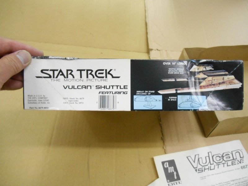 amt/ERTL Star * Trek STAR TREK VULCAN SHUTTLE Balkan Shuttle 