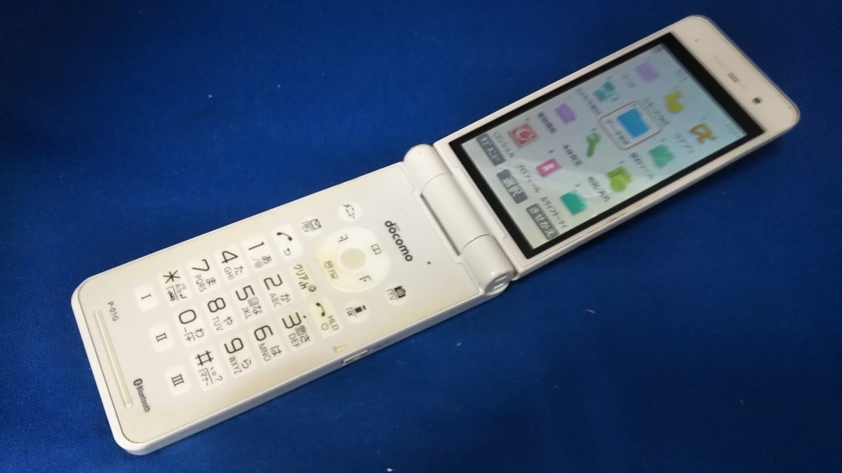DG4636 docomo FOMA P-01G Panasonic パナソニックガラケーケータイ