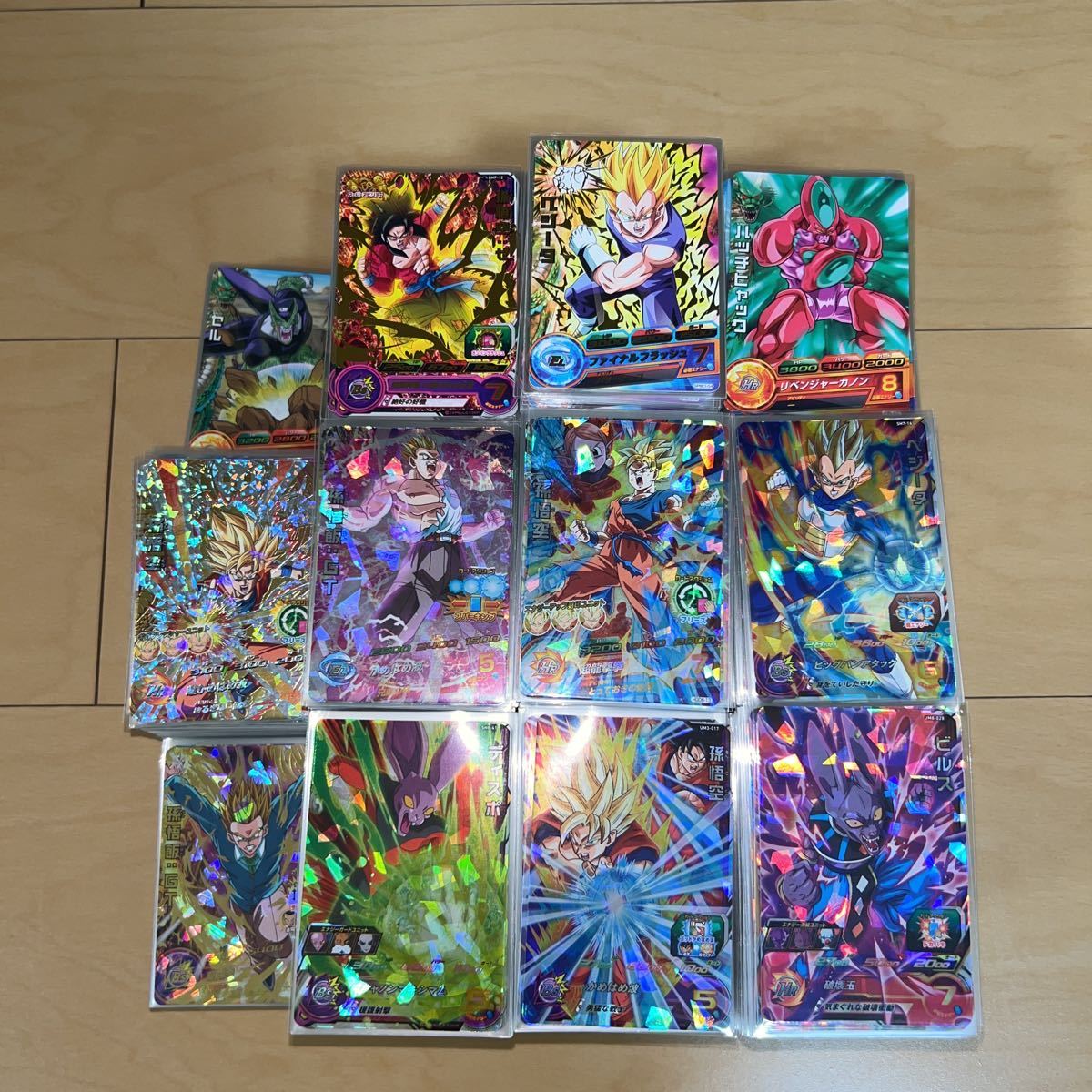 100 ドラゴンボールヒーローズ SEC UR CP SR プロモ まとめ売りの入札