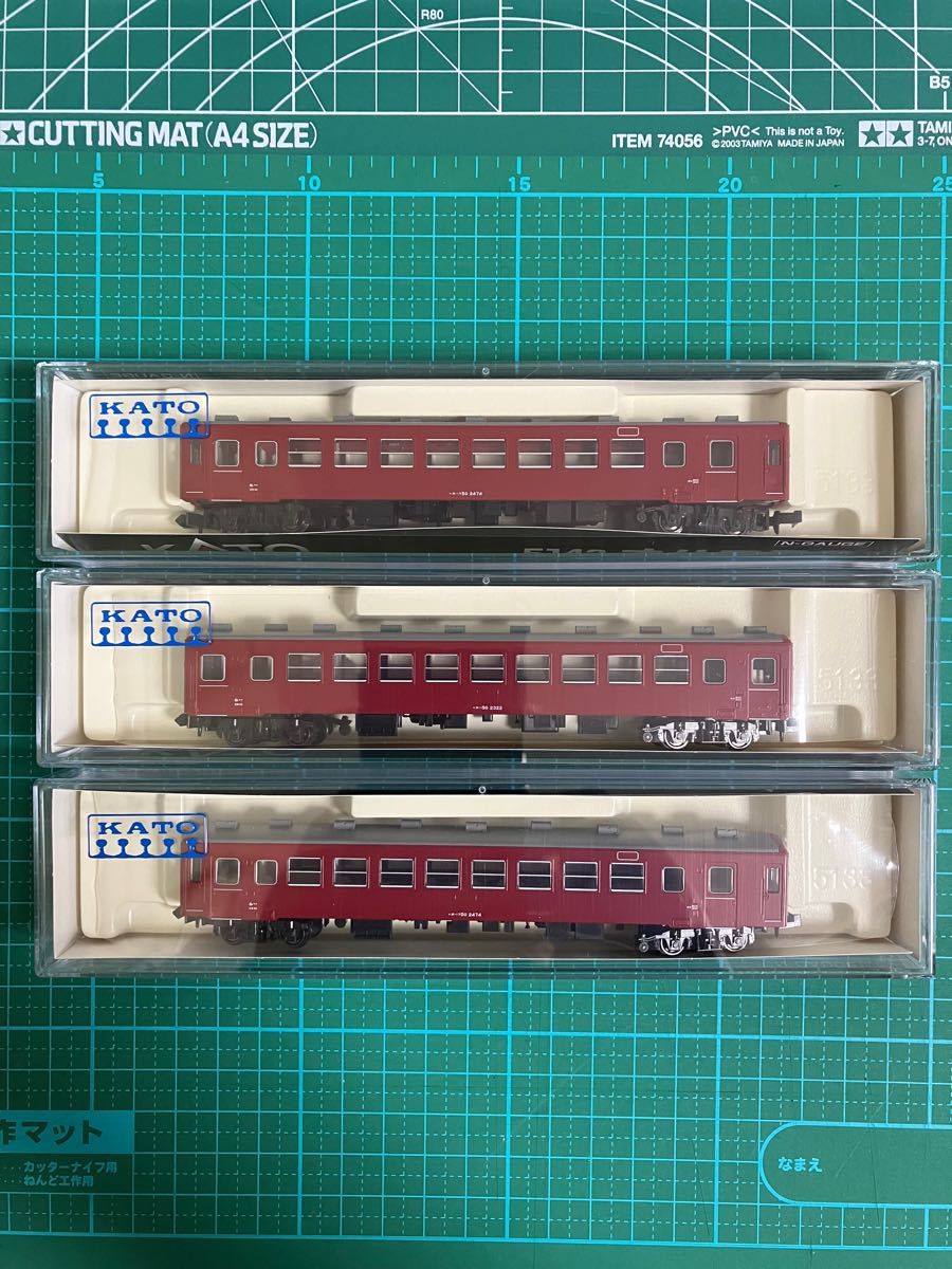 【全て新品未使用品】国鉄磐越西線のレッドトレイン①:KATO DD51-500中期耐寒形&50系客車3両編成