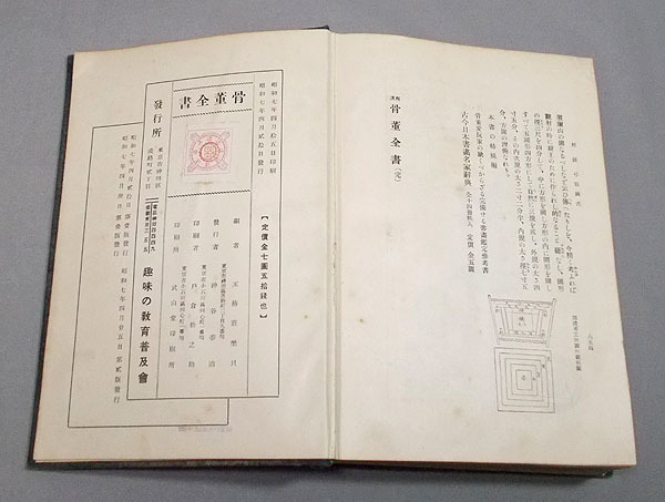 古本【昭和7年 和漢骨董全書 王椿荘蔵版】古美術 陶芸 金工芸 刀剣 掛け軸 書画 資料 辞典 解説書 古書_画像8