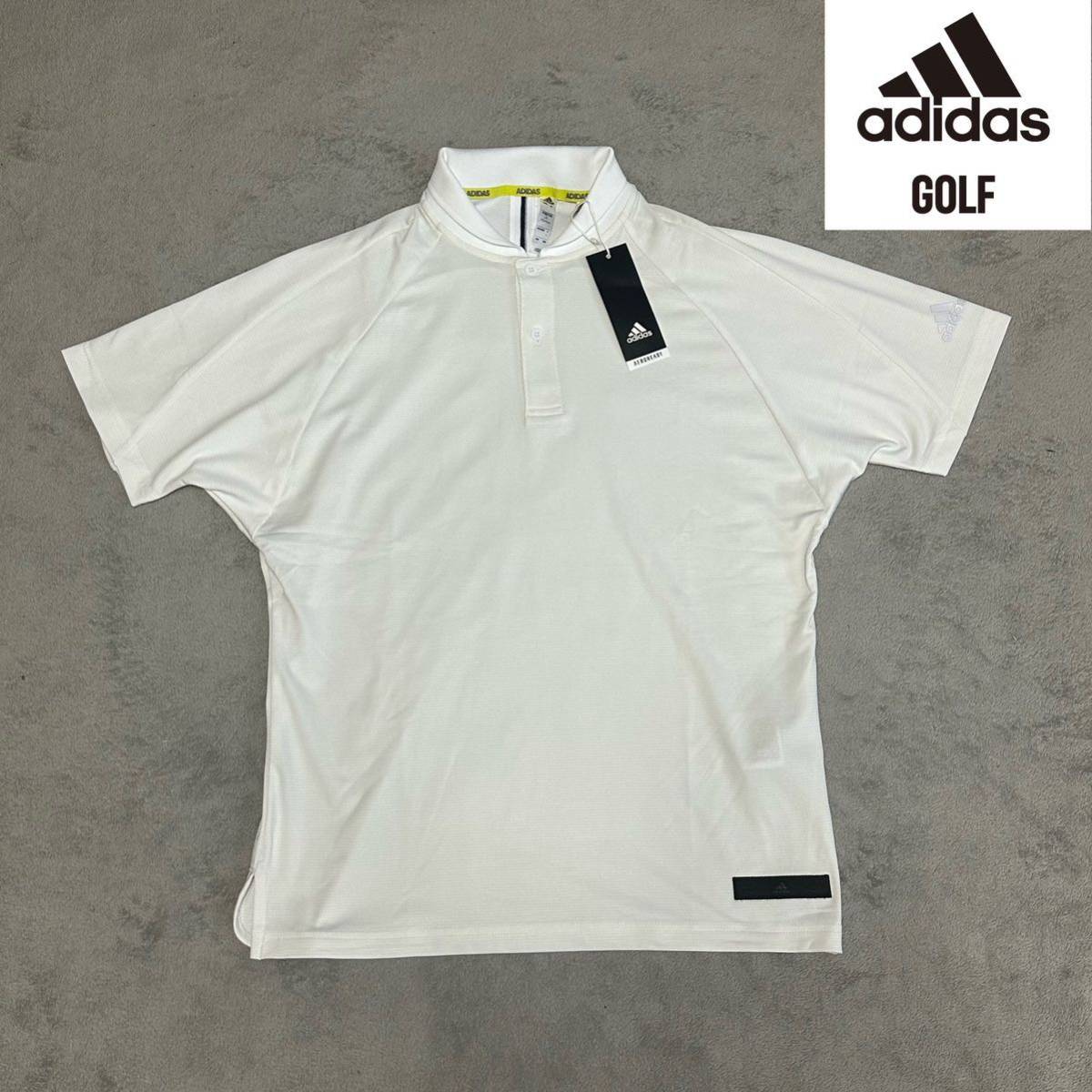 送料360円 Mサイズ 定価12100円 新品 adidas GOLF 半袖 ポロシャツ
